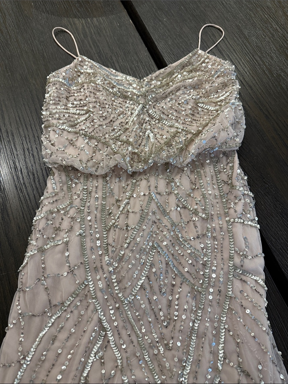 Adrianna Papell beautiful sequin dress